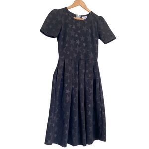 Lularoe Black Stars Amelia Dress Size XS